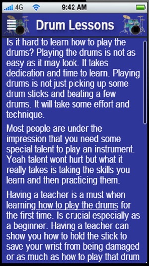 Drum Lessons:Learn the Basics of How to Play Drums(圖5)-速報App