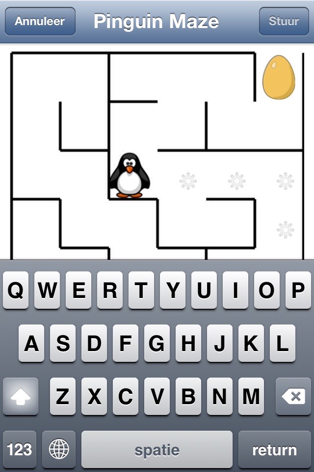 Penguin Maze Race (find the egg) screenshot 4