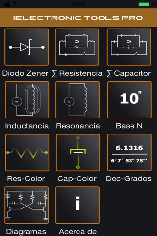iElectronic Tools PRO screenshot 2