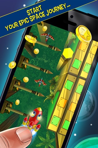 Spaceship Junior - The Voyage Free: Cartoon Space Game For Kids screenshot 2