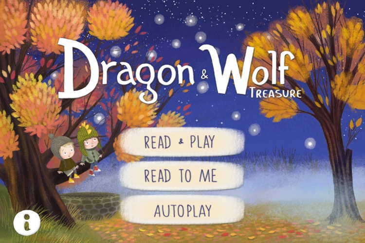 Dragon and Wolf - An Interactive Children`s Book
