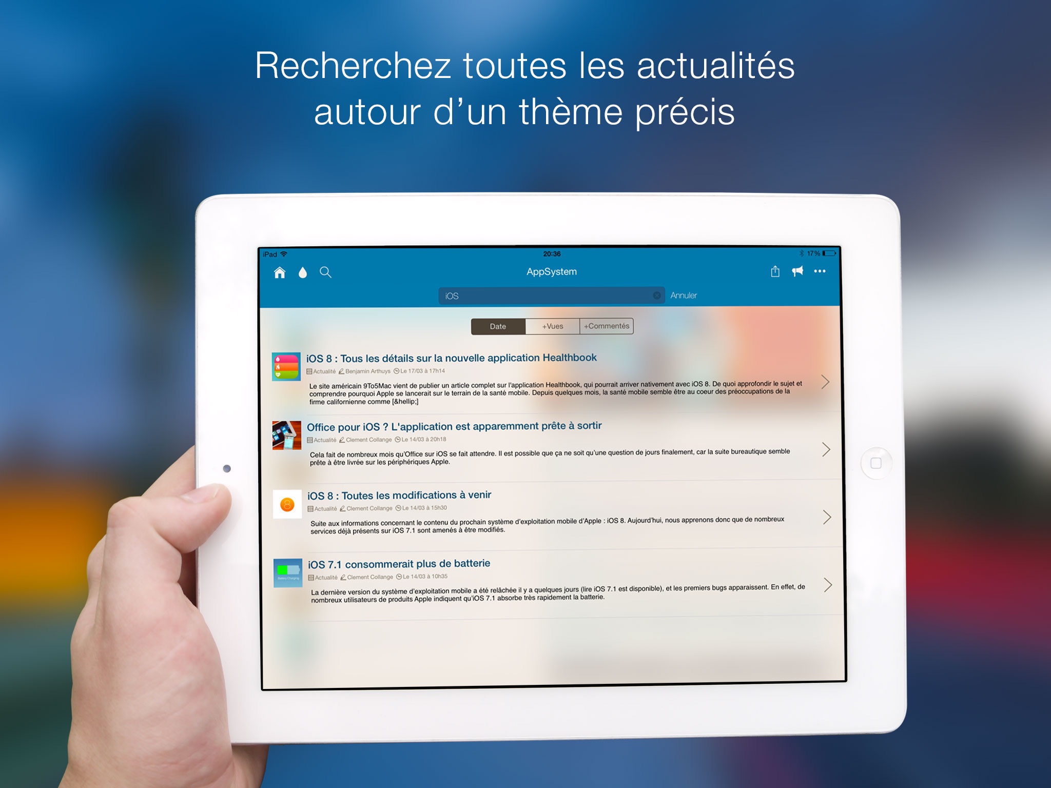 AppSystem pour iPad screenshot 4