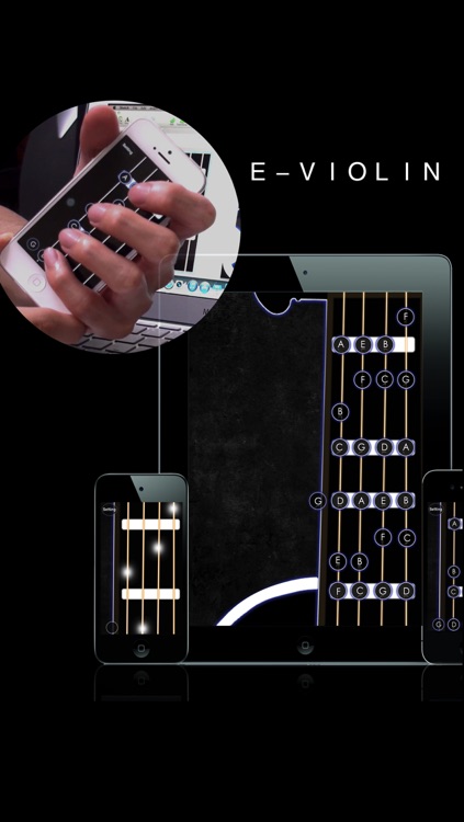 E-Violin : Playing real violin on your device