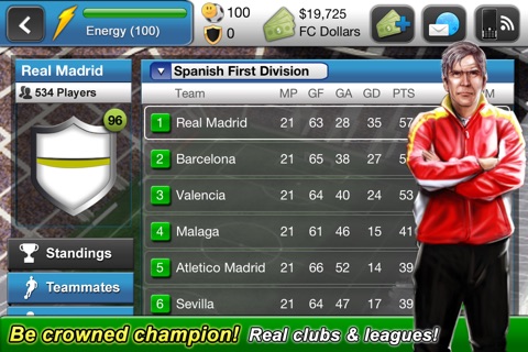 PRO Footballer screenshot 2