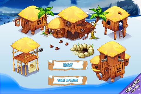 Frozen Beach Empire Defense Strategy Game - Clans War on the Seaside Nations screenshot 3