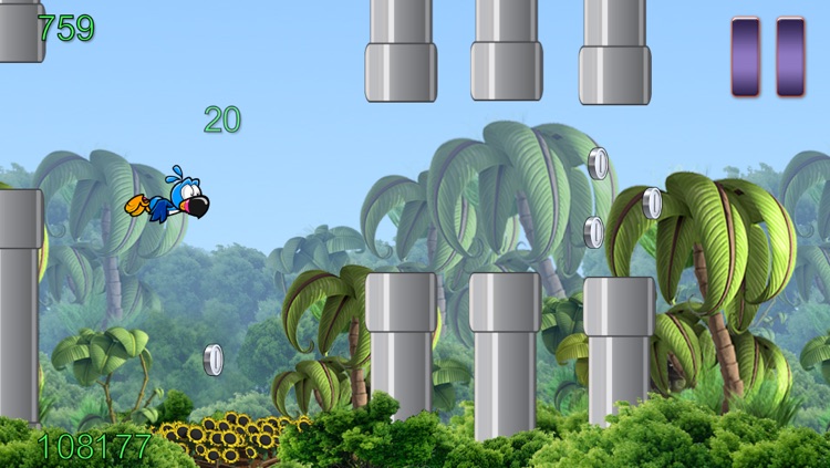 Flappy Wing - Jungle Game Edition screenshot-3