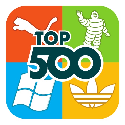 Top 500 Logo Quiz : Free iOS App
