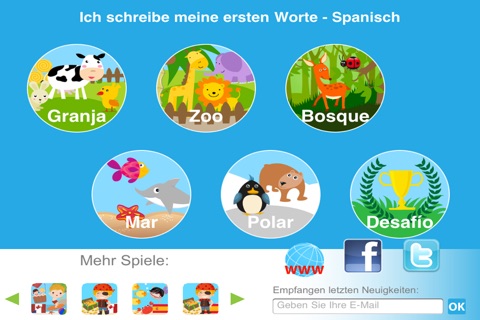 I Spell My First Spanish Words: Animals screenshot 2