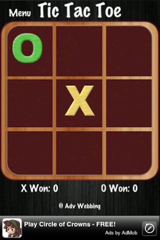 My Tic Tac Toe Free HD: Place three respective marks in a horizontal - vertical or diagonal. Great free game for kids and adults screenshot 3