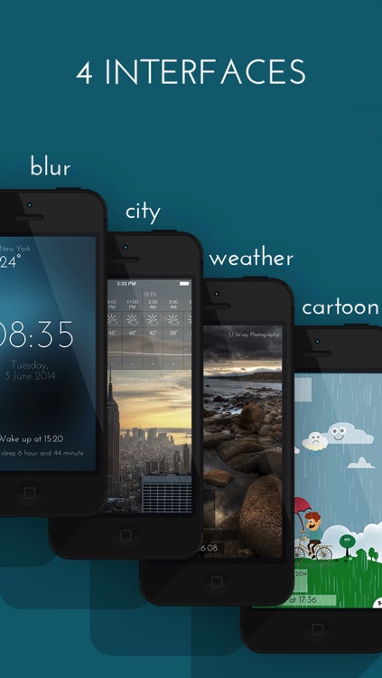 Talking Weather alarm clock - free screenshot-3