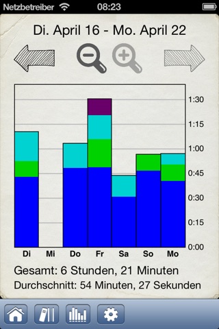 Music Journal Pro - Practice + metronome app to log time and bpm screenshot 3