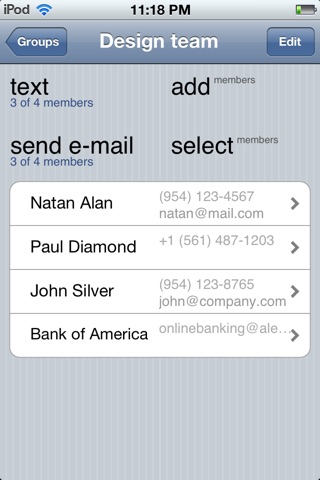 Super Grouper for Contacts App Groups and List Management screenshot 2