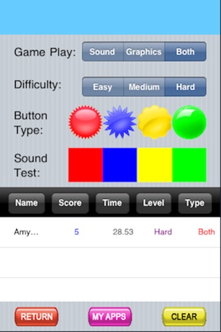 Simon Says Squares - Free screenshot 2