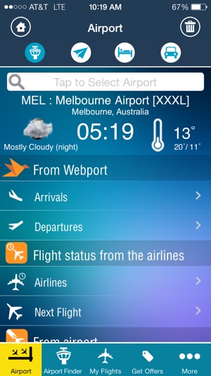 Melbourne Airport - Flight Tracker(圖2)-速報App