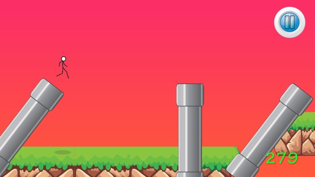 Flappy Stickman Obstacle Course(圖4)-速報App