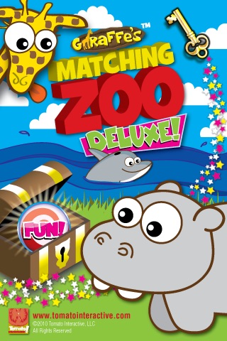 Giraffe's Matching Zoo Deluxe - Featuring the FUN BUTTON!