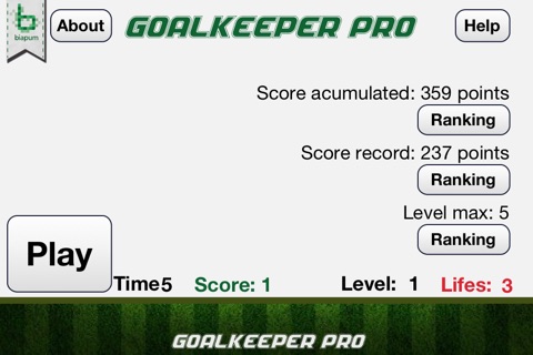 GoalKeeper Pro screenshot 2