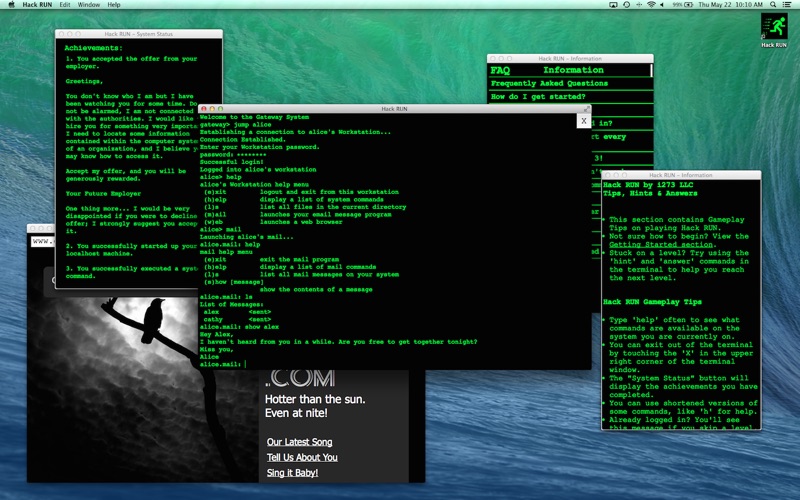 Hack RUN Screenshot