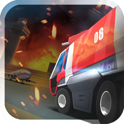 Airport Fire Truck Simulator Icon