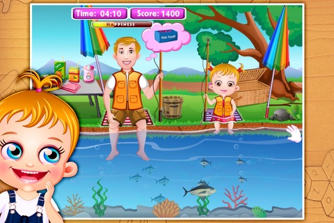 Cute Baby go to Fishing screenshot 4