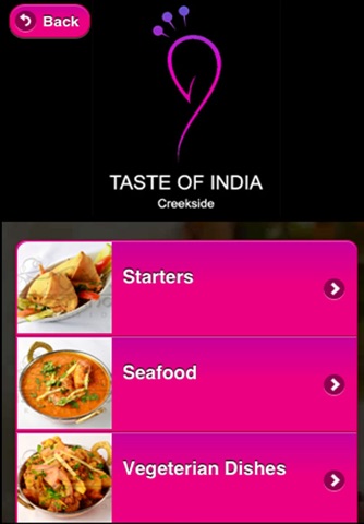 Taste Of India screenshot 2