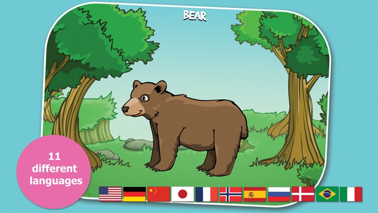 Peekaboo Animals in the Forest, Barn, Jungle and Safari for toddlers - Interactive petting zoo for kids that learn animal names and sounds