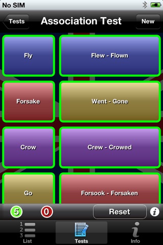 Irregular-Verbs screenshot 4