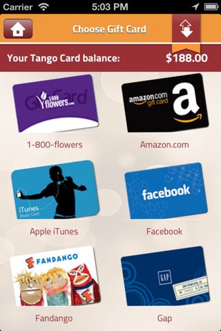 Tango Card - Mobile Gift Card Wallet™ screenshot 2