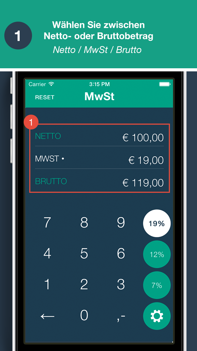 How to cancel & delete MwSt.-Rechner - App von Quizzicals und Spark.ID from iphone & ipad 2