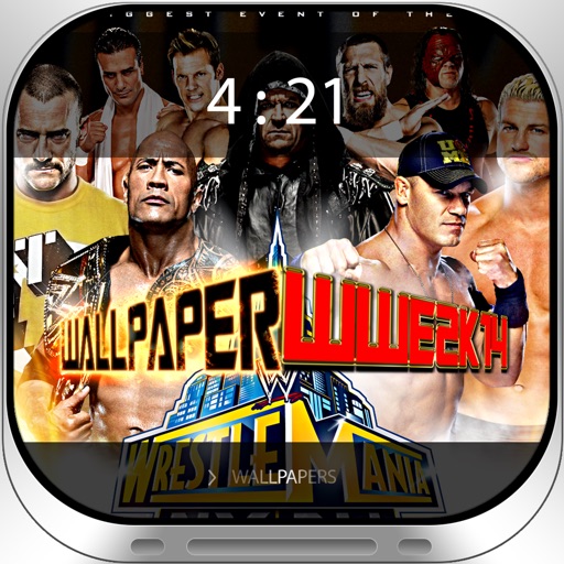 Wallpapers for WWE 2k14 & set lock screen iOS App