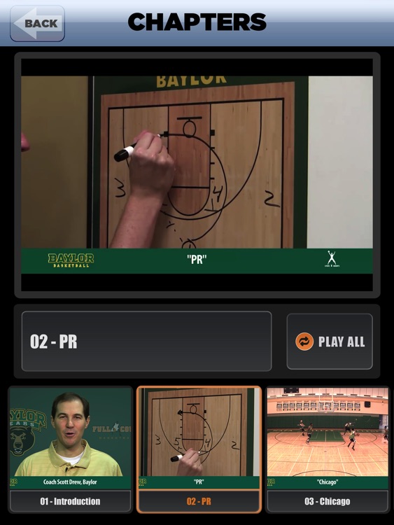 Baylor Man To Man Quick Hitters - With Coach Scott Drew - Full Court Basketball Training Instruction - XL