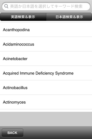 Dr.'s Word - 医師の英語辞書 - 国家試験対策にも最適 screenshot 2