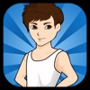 Gym Man Sports - A Swing, Angry Run And Jump Gran-d Gymnastics Game For Kids