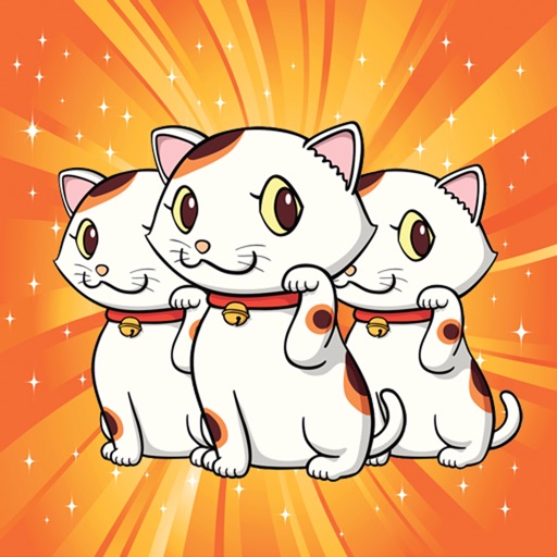 Anime cat icon for an app