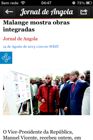 iAngola - Notícias de Angola screenshot 4