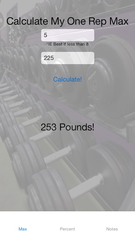 Lifting-Calculator