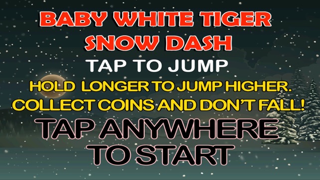 Baby White Tiger Snow Dash(圖2)-速報App