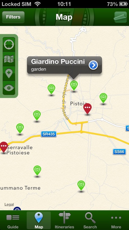 Pistoia Guida Verde Touring screenshot-3