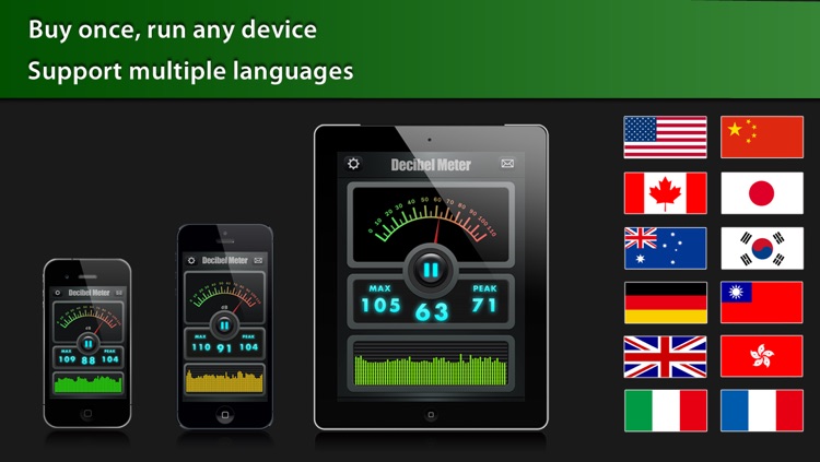 Decibel Meter - Measure the sound around you with ease screenshot-4