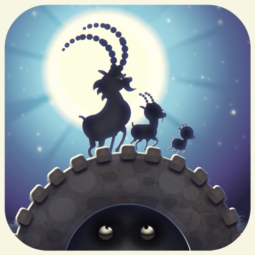 The three Billy Goats Gruff iOS App