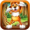 help the tiger collect the fruits by bouncing his pong ball