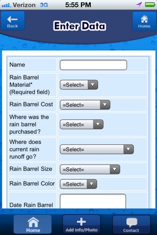 Rain Barrel Registry screenshot 4