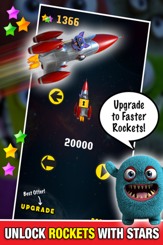 Monster in Space Multiplayer : Chase Race Alien Game PRO - By Dead Cool Apps screenshot 4