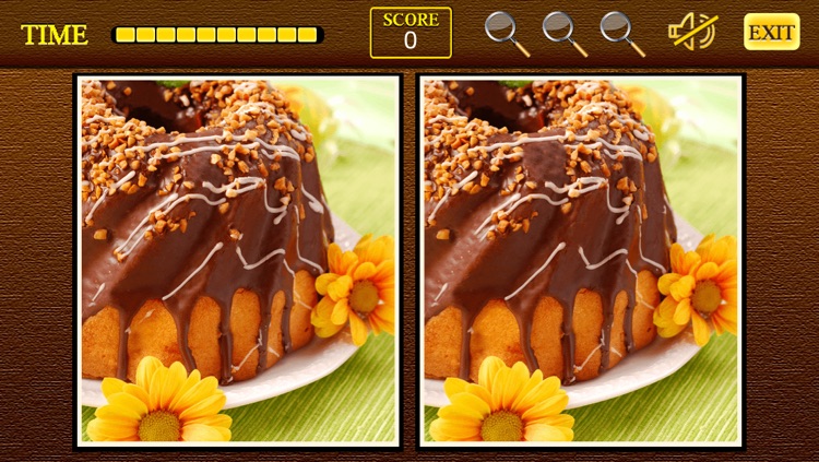 Find the differences Sweet Shop - Sweet Candy Shop + Cupcakes Birthday Deserts Photo Difference Edition Free Game