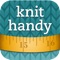 Knit Handy helps you quickly determine exactly how much yarn you need for your next knitting project