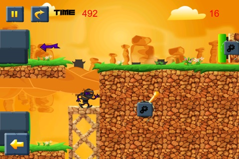 Angry Ninja Robot Master Maze FREE - Hunt for the Magical Sword Challenge screenshot 3