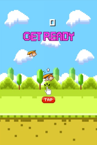 Flappy Pig - The Bird turned into a Gliding Pig screenshot 2