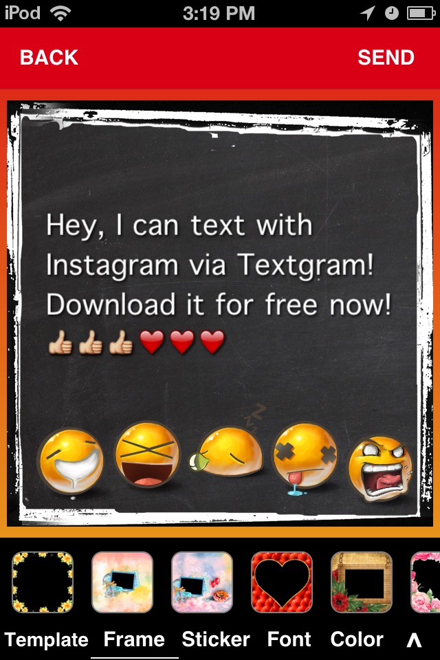 TextPic - Texting with Pic FREE screenshot 2