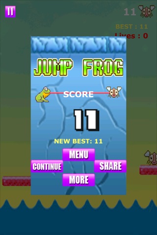 Jump Frog Rush Race Free Family Arcade Game screenshot 3