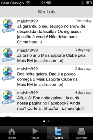 iRadio Mais FM screenshot 2